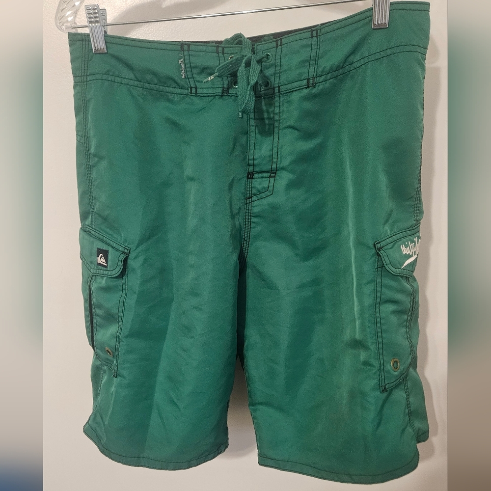 Quiksilver Men's Green Board Shorts
